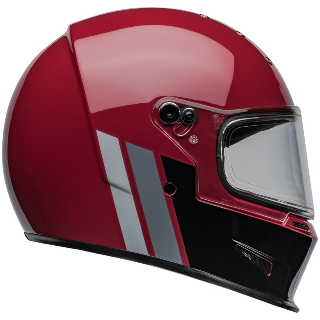 Integralhjälm Eliminator Gt Glans Röd/svart BELL 2XL – bild 8