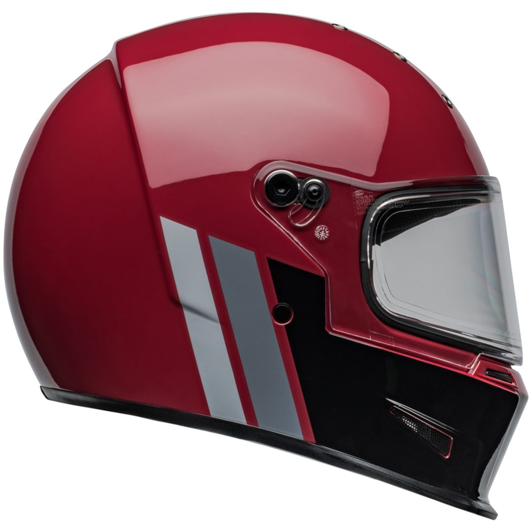 Integralhjälm Eliminator Gt Glans Röd/svart BELL 2XL – bild 9