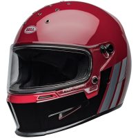 Integralhjälm Eliminator Gt Glans Röd/svart BELL