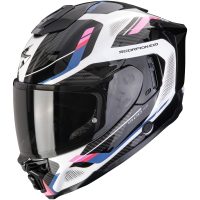 Integralhjälm EXO-1500 AIR Sleek Vit/Svart/Rosa Scorpion
