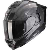 Integralhjälm EXO-1500 CARBON AIR Solid Svart Scorpion