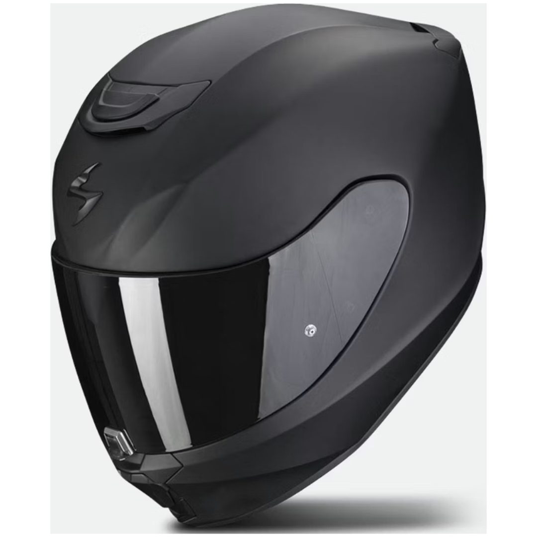 Integralhjälm EXO-391 Solid Svart Scorpion XS