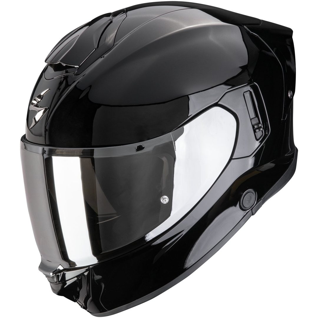 Integralhjälm EXO-530 AIR Solid Svart Scorpion