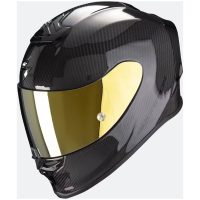 Integralhjälm EXO- CARBON Solid Svart Scorpion
