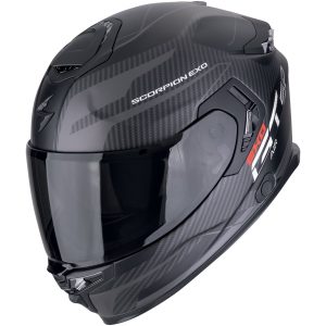 Integralhjälm EXO-GT SP Air Flex Mattsvart/Silver Scorpion