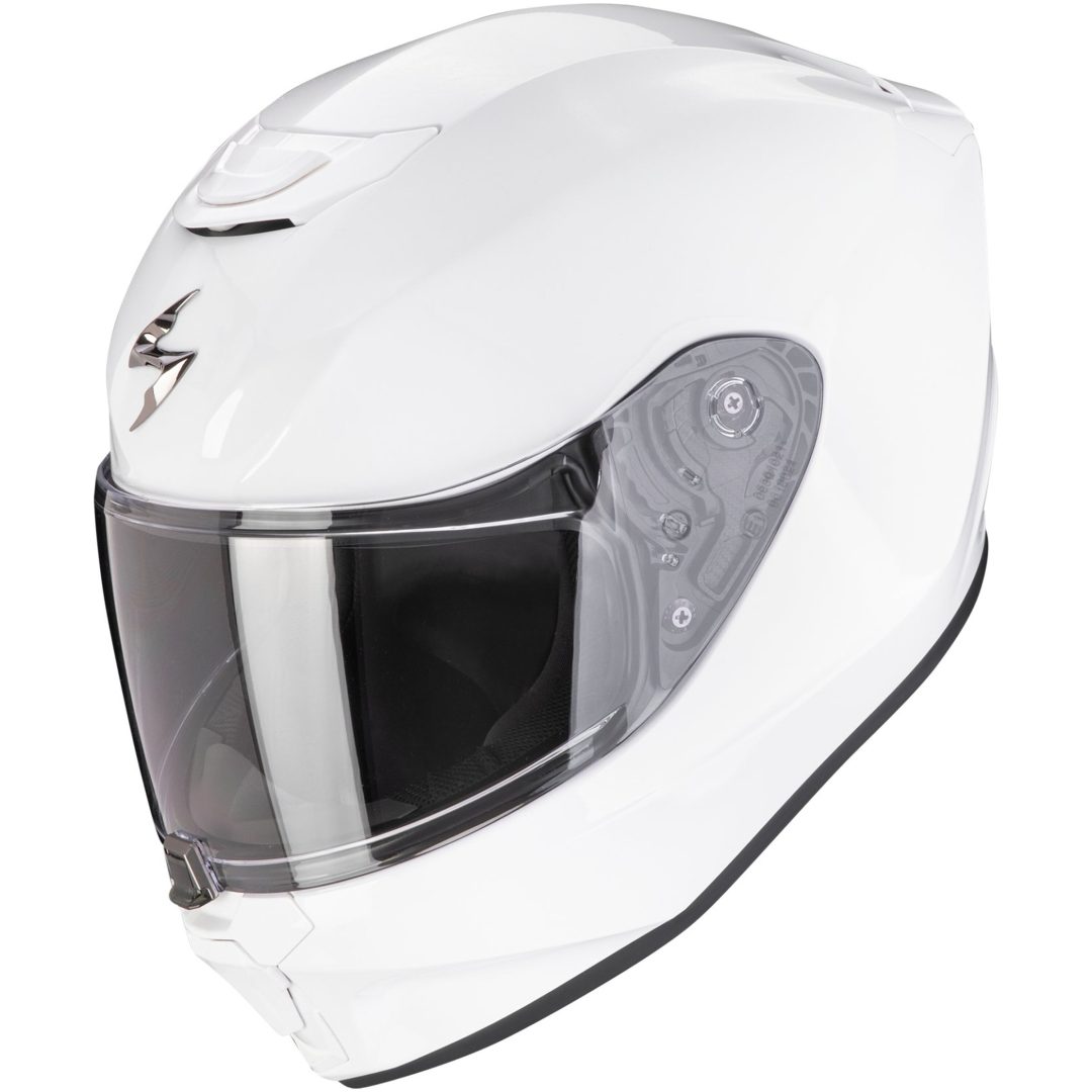 Integralhjälm EXO-JNR Vit Scorpion 52-53cm (L)