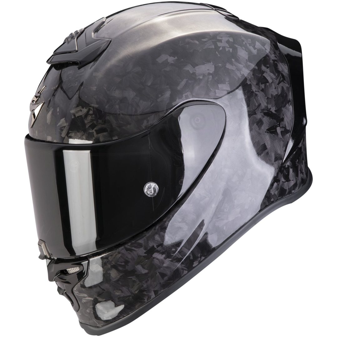 Integralhjälm EXO- ONYX Carbon Svart Scorpion XL