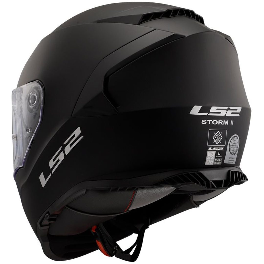 Integralhjälm Ff800 Storm Ii Mattsvart LS2 XXL – bild 2