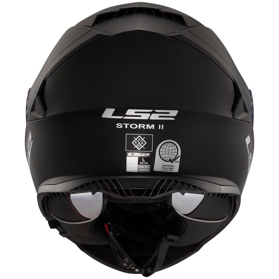 Integralhjälm Ff800 Storm Ii Mattsvart LS2 XXL – bild 3