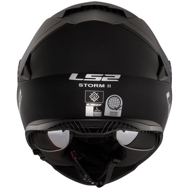 Integralhjälm Ff800 Storm Ii Mattsvart LS2 XXL – bild 3