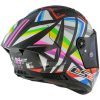Integralhjälm Ff805 Thunder Carbon Gp Aero Flash Svart LS2 Large – miniatyr 3