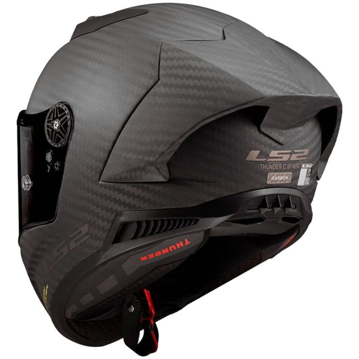 Integralhjälm Ff805 Thunder Carbon Gp Aero Mattsvart LS2 Large – bild 4