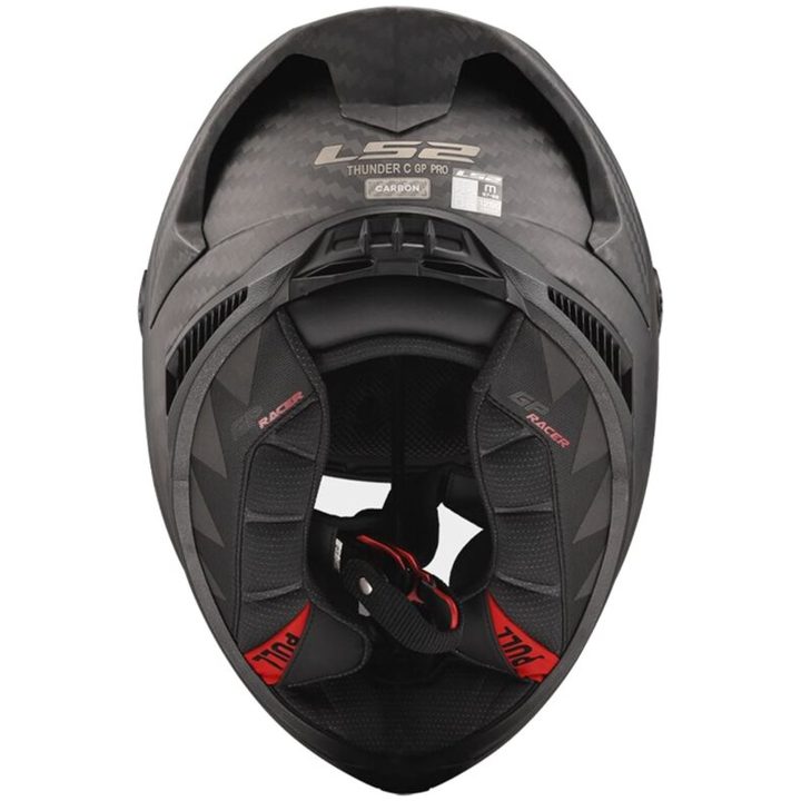 Integralhjälm Ff805 Thunder Carbon Gp Pro Fim Mattsvart LS2 Large – bild 4