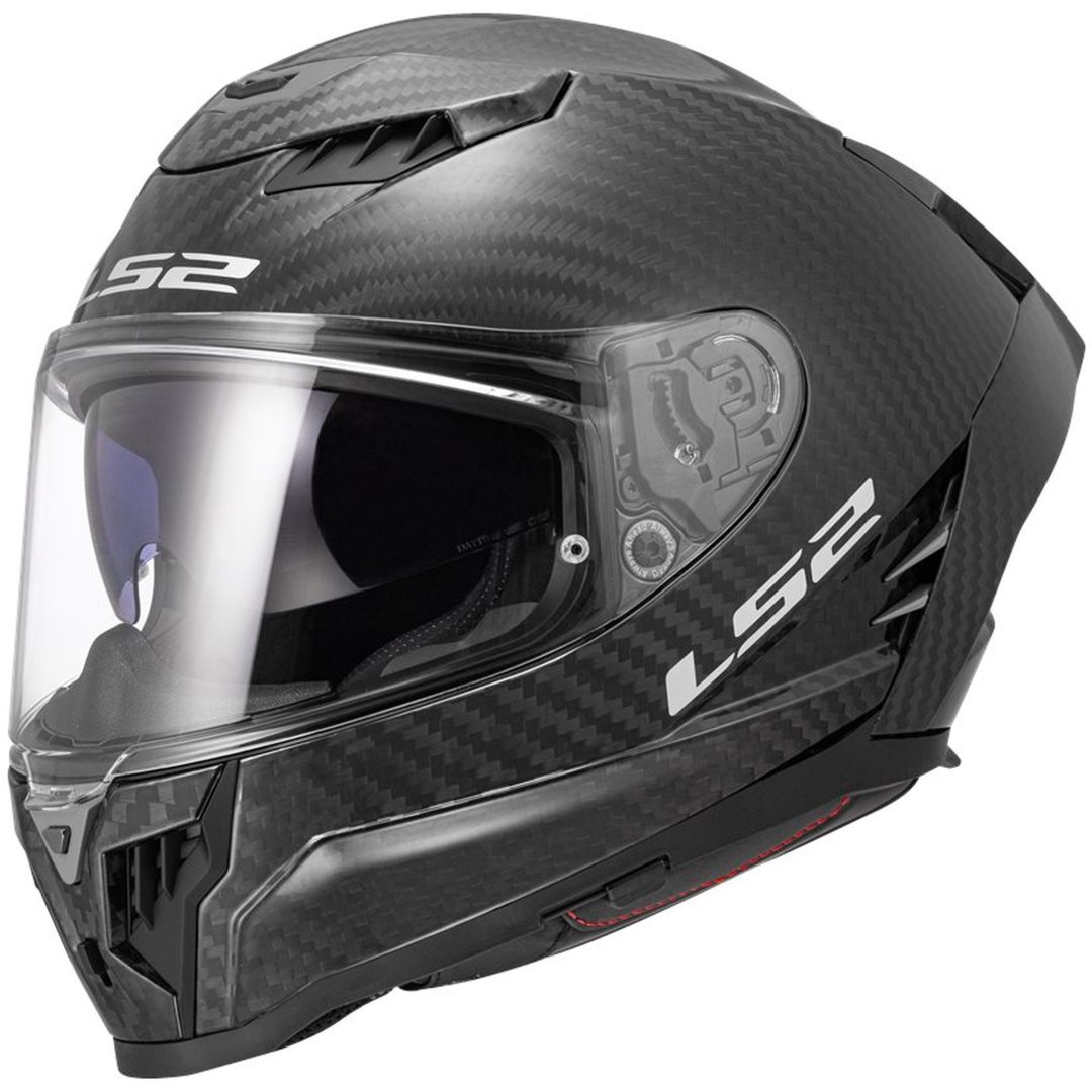 Integralhjälm FF807 Carbon Svart Matt LS2 XS