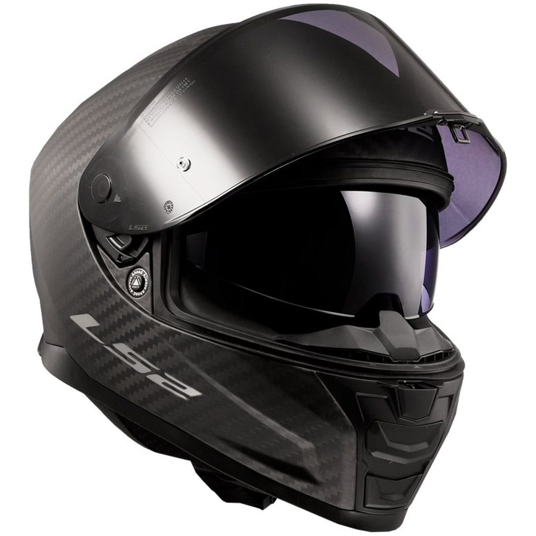 Integralhjälm FF811 II Carbon Svart Matt LS2 XS – bild 5