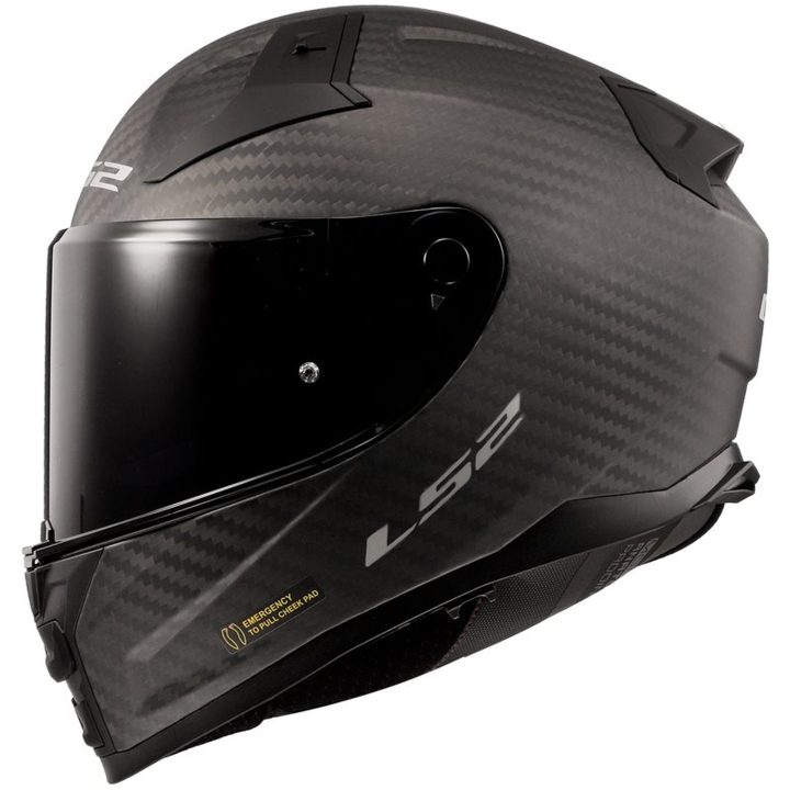 Integralhjälm FF811 VECTOR II CARBON Mattsvart LS2 s – bild 2