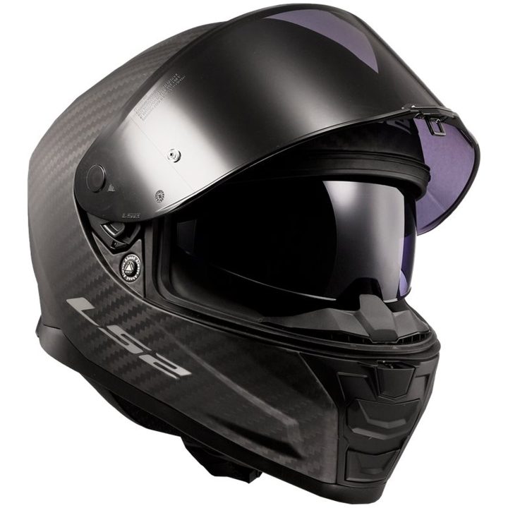 Integralhjälm FF811 VECTOR II CARBON Mattsvart LS2 s – bild 5