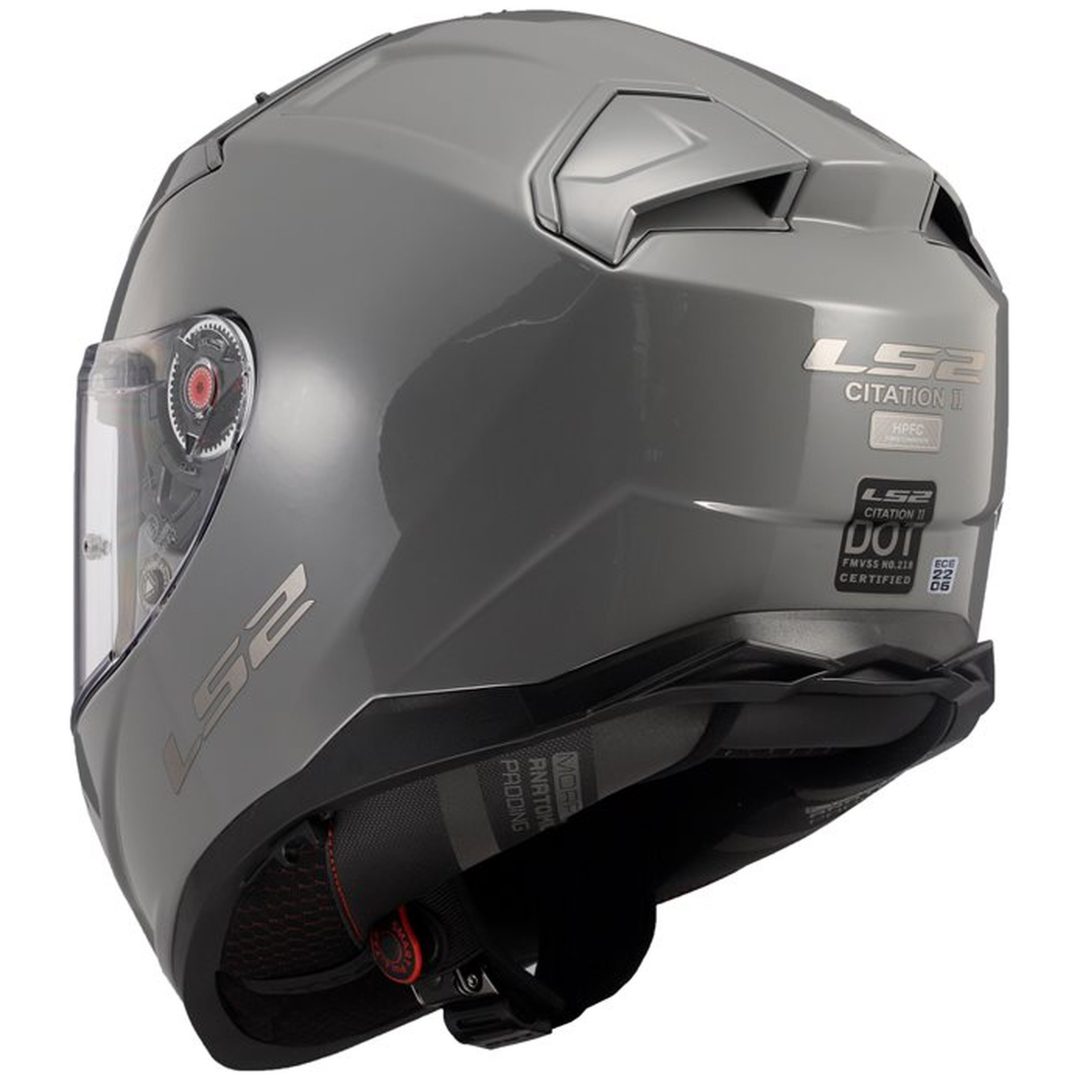 Integralhjälm Ff811 Vector Ii Nardo Grå LS2 Large – bild 3