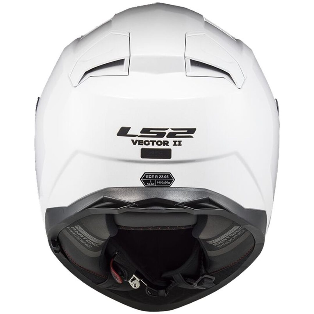 Integralhjälm Ff811 Vector Ii Vit LS2 Large – bild 4