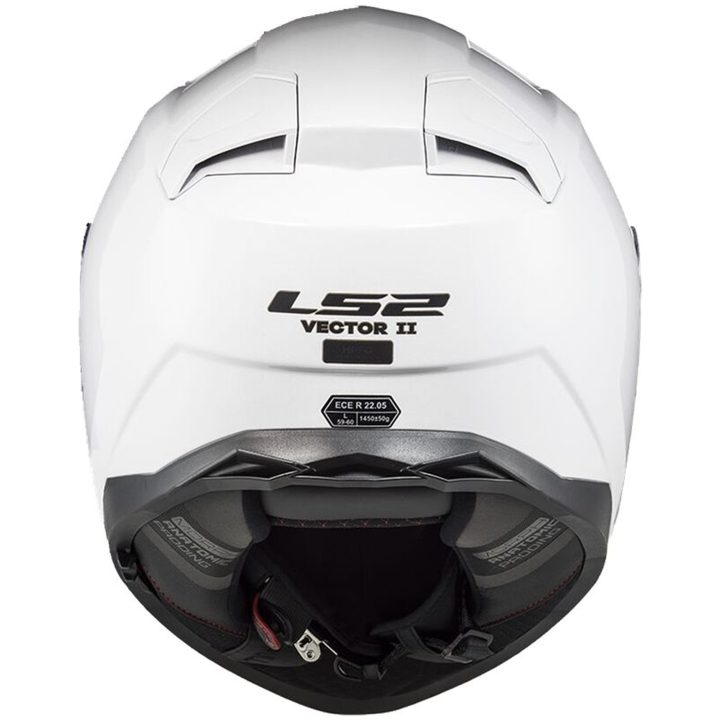 Integralhjälm Ff811 Vector Ii Vit LS2 Large – bild 4