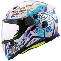 Integralhjälm FF812 Vit LS2