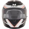 Integralhjälm FX-105 Thunder Chief Glansig 2017 Svart/Vit/Orange AFX Medium – miniatyr 5