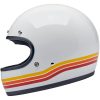 Integralhjälm Gringo Sunset Spectrum Orange Vit BILTWELL – miniatyr 2