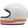 Integralhjälm Gringo Sunset Spectrum Orange Vit BILTWELL – miniatyr 3