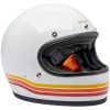 Integralhjälm Gringo Sunset Spectrum Orange Vit BILTWELL – miniatyr 5