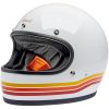 Integralhjälm Gringo Sunset Spectrum Orange Vit BILTWELL – miniatyr 1