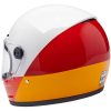 Integralhjälm Gringo SV Gloss Orange Röd Vit BILTWELL – miniatyr 12