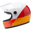 Integralhjälm Gringo SV Gloss Orange Röd Vit BILTWELL – miniatyr 10