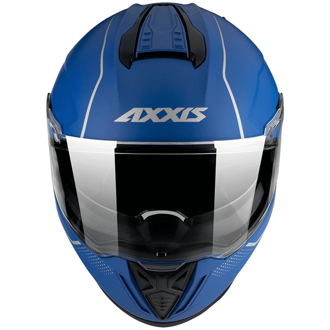 Integralhjälm Hawk Mattblå AXXIS XS – bild 2
