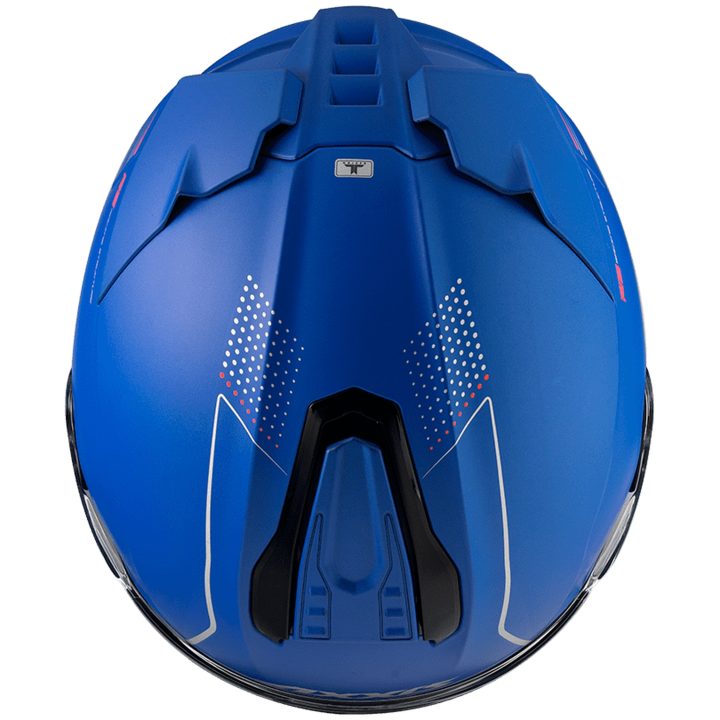 Integralhjälm Hawk Mattblå AXXIS XS – bild 3
