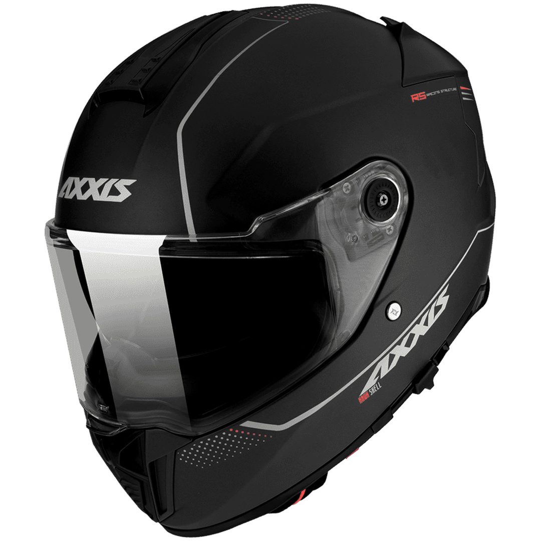 Integralhjälm Hawk Mattsvart AXXIS XS
