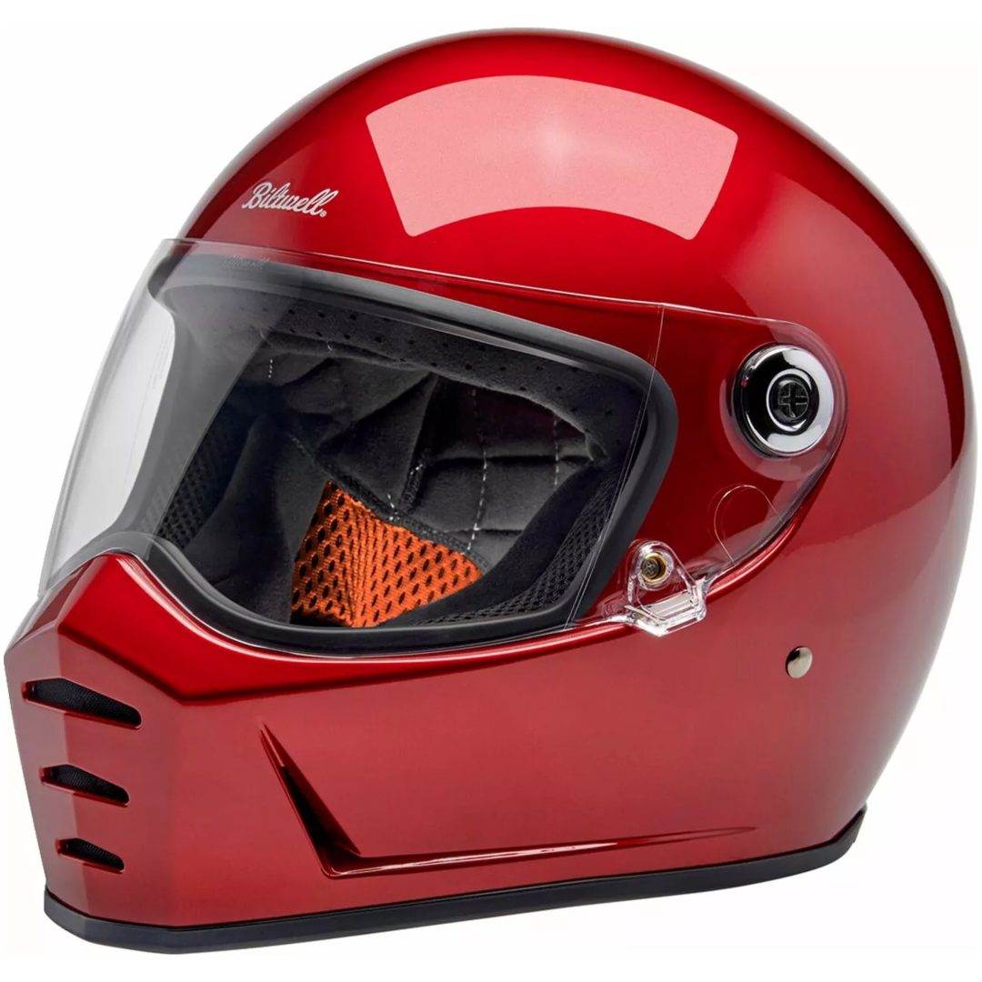 Integralhjälm Lane Splitter Röd BILTWELL