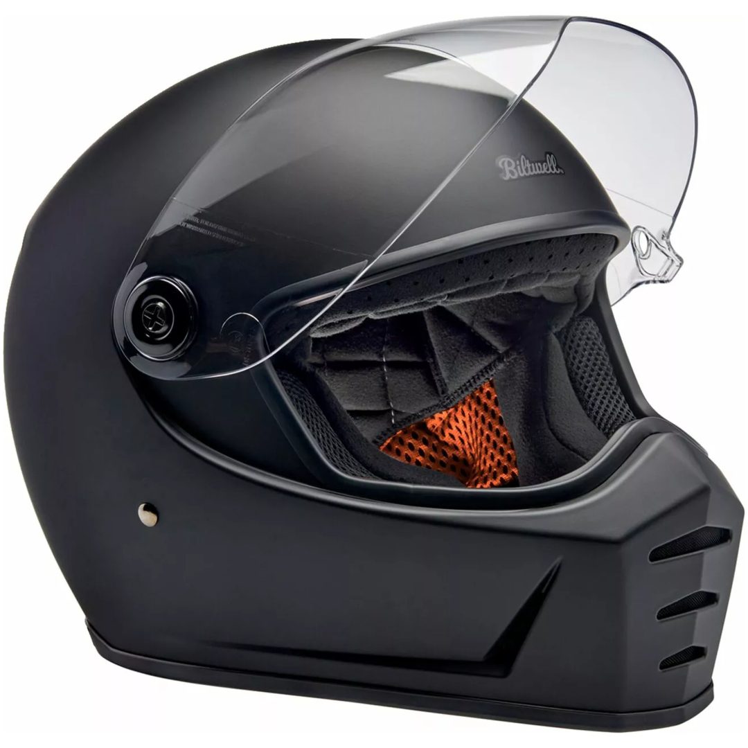 Integralhjälm Lane Splitter Svart Matt BILTWELL – bild 7