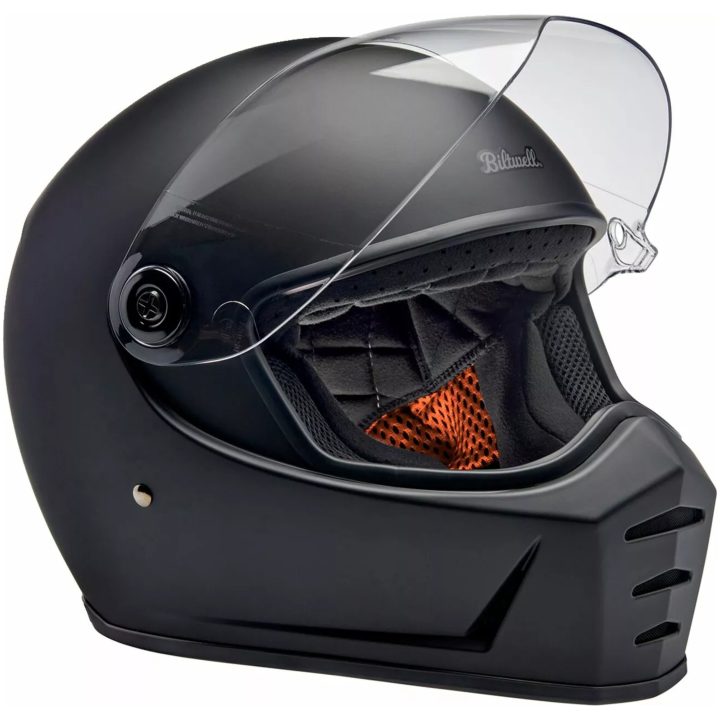 Integralhjälm Lane Splitter Svart Matt BILTWELL – bild 7
