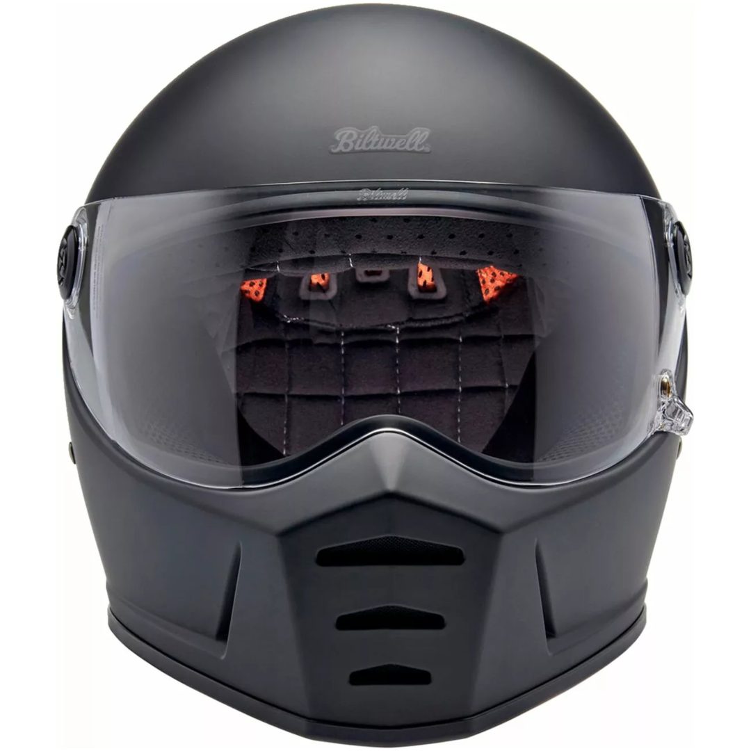 Integralhjälm Lane Splitter Svart Matt BILTWELL – bild 8