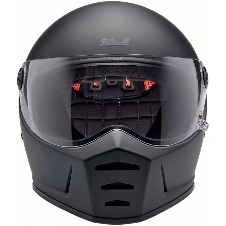 Integralhjälm Lane Splitter Svart Matt BILTWELL – bild 8