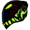 Integralhjälm Manik'rr Röd ICON Röd – miniatyr 3