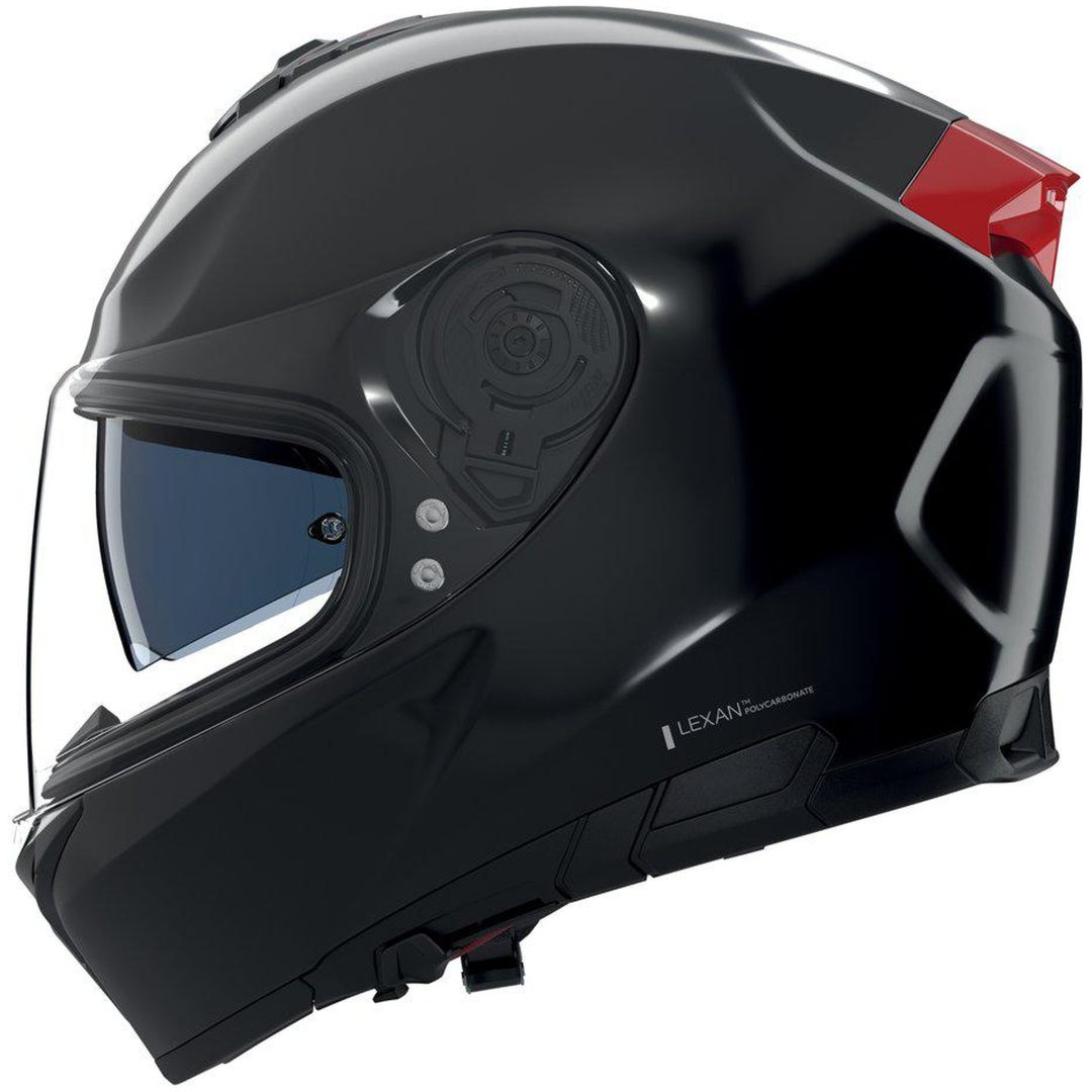 Integralhjälm N80-8 Classico Nobile Svart Röd NOLAN XS – bild 2