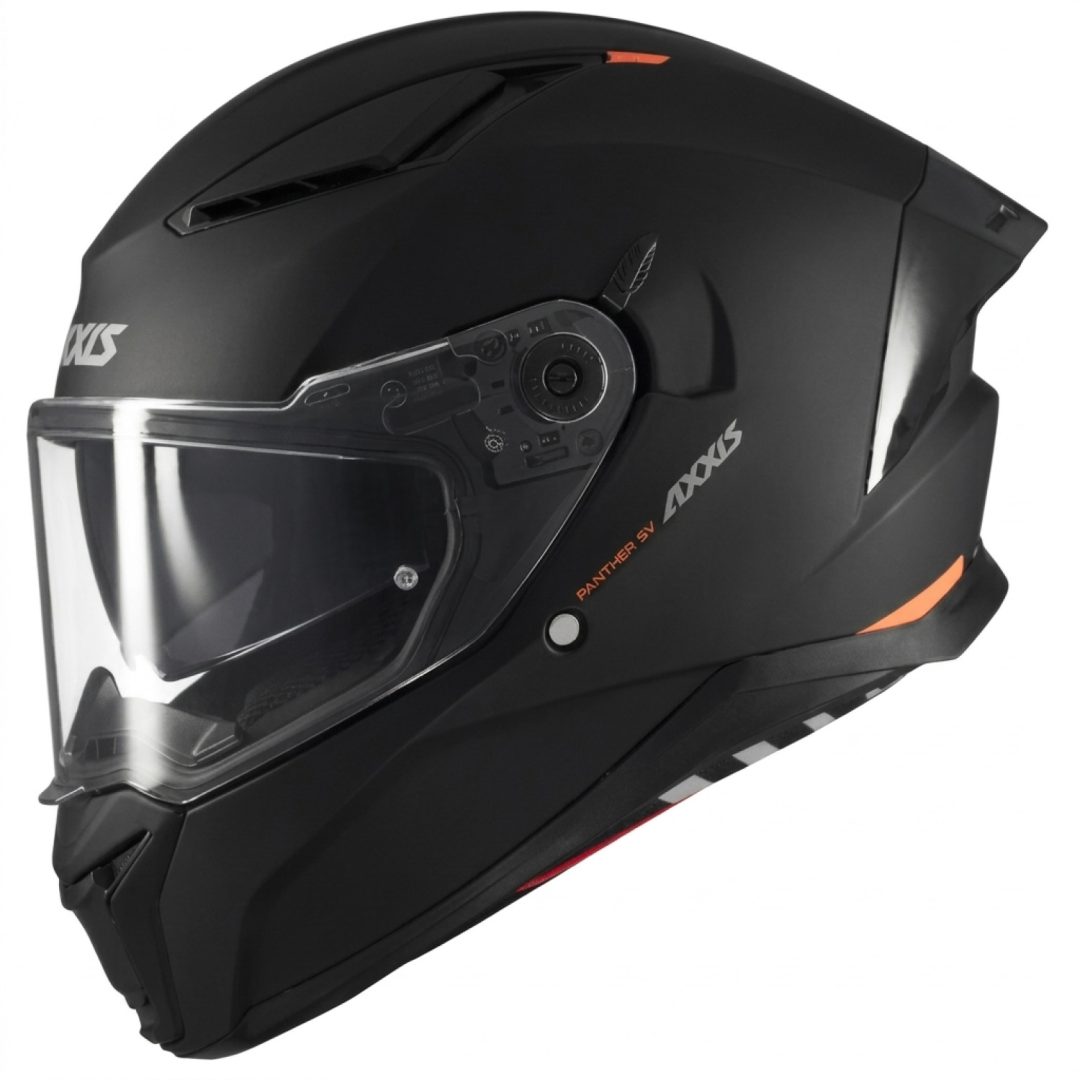 Integralhjälm Panther Mattsvart AXXIS XS