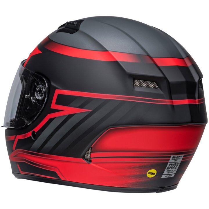 Integralhjälm Qualifier FLX Raiser MIPS CE Mattsvart/Röd Bell XL – bild 4