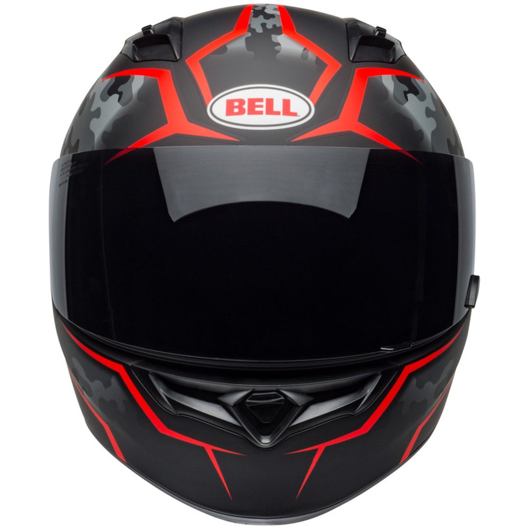 Integralhjälm Qualifier Stealth Camo Röd Bell Large – bild 8