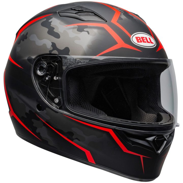 Integralhjälm Qualifier Stealth Camo Röd Bell Large – bild 7