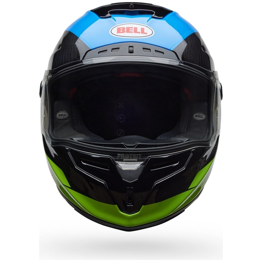 Integralhjälm Race Star Dlx Flex Corsa Blå/gul BELL XL – bild 3