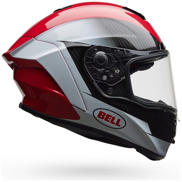 Integralhjälm Race Star Dlx Flex Corsa Röd/vit BELL M – bild 2