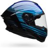 Integralhjälm Race Star Dlx Flex Dash Glans Blå/svart BELL L – miniatyr 2
