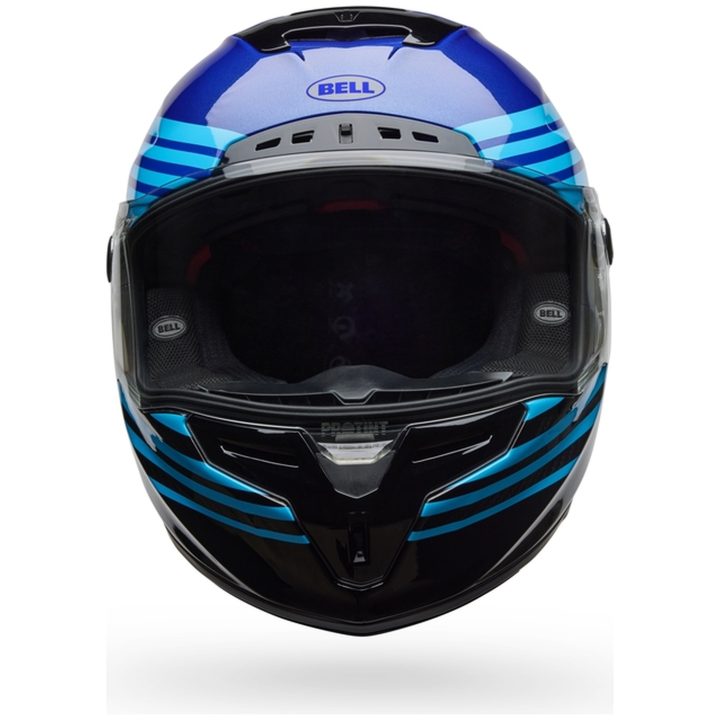 Integralhjälm Race Star Dlx Flex Dash Glans Blå/svart BELL L – bild 3